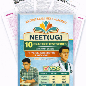 10 Test Series(English & Tamil) – NEET 2026