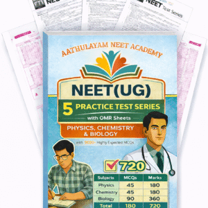 5 Test Series(English & Tamil) – NEET 2026